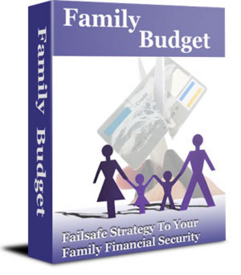 Product picture Family Budgeting, Create a Family Budget eBook